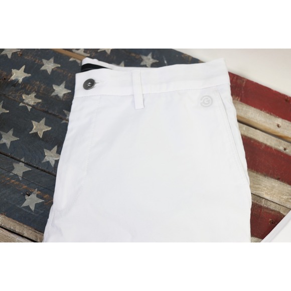 Noah Galvin Green Mens Golf Pants White 30x30 Breathable Performance - Picture 2 of 11
